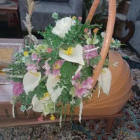 گل طبیعی ومصنوعی