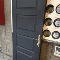 درب اتاق خواب با قفل