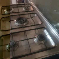 اجاق گاز۵ شعله فردار استیل