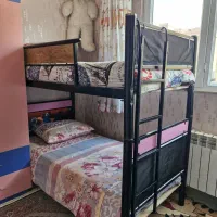 تخت دو طبقه فلزی