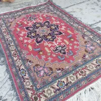 یک جفت فرش دستبافت مسند هریس