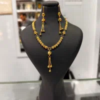 نیمست آبکاری طلای ۲۴ عیار کپی طلا طرح جیران