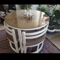 میز ناهارخوری گرد ۴ نفره
