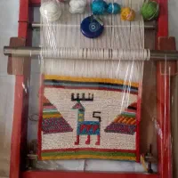 ورنی دست باف سه عدد