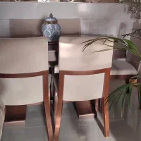 غذا خوری جنس چوب در حد نو نو