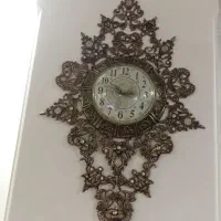ساعت برنز گلدان برنز
