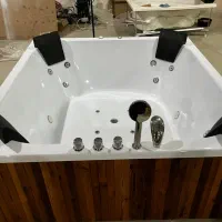 جکوزی چهار نفره مستطیل اکرولیک 170 در 180آذین اسپا