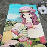 فرش،صندلی،چرخ خیاطی،دوچرخه
