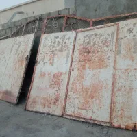 درب حیاطی بزرگ 5 متری سنگین