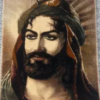 تابلو فرش تمثال حضرت عباس ع