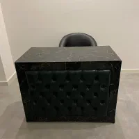 میز مدیریت ، میز اداری چرم و ام دی اف با کیفیت