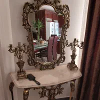 ایینه شمعدان کنسول