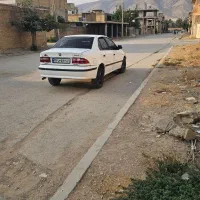 سمند ef7مدل 89 بدون رنگ شاسی ها ترافیکی ضربه خورده