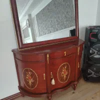 آینه کنسول معرق کاری در حد صفر