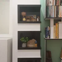 دکوری ،  شلف ، کتابخانه ، اکسسوری