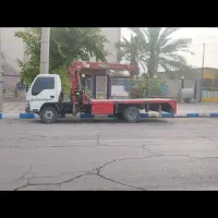 خدمات جرثقیل ایسوزوکفی 6تن خورموج،اهرم،کاکی ..