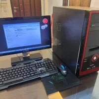 کامپیوتر کامل با ال سی دی ۲۰ اینچ و ۴ گیگ رم