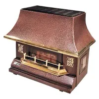 دوعدد بخاری و یک عدد ویترین