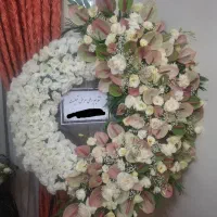 تاج گل و سبد گل
