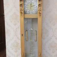 ساعت ایستاده چوبی منبتی درحدنو