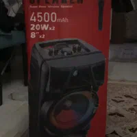 اسپیکر بلوتوثی 4000 وات با میکروفون و رقص نور