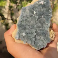 سنگ طبیعی سلستین آبی