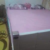 تخت دو نفره سالم با کفه و خوشخواب