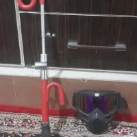 قفل فرمان پراید و عینک نقاب موتور سیکلت