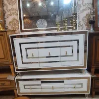 کنسول ومیزتلویزیون مدل آینه ی عالیجناب