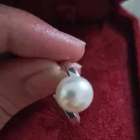 انگشتر مروارید نقره