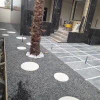 واش بتن سنگ مالون محوطه سازی