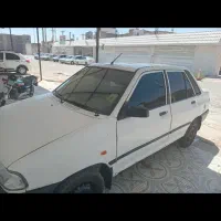 پراید ۸۷ سفید  شاسی پلم