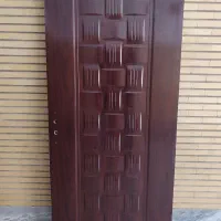 درب چوبی