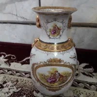 گلدان طرح لیلی مجنون ۲۰ سانتی قدیمی.  نو