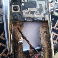 گوشیa35 سوخته