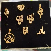 پلاک آویز طلا