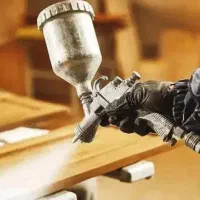 خدمات cnc،رنگ کاری پلی اورتان درب کابینت و چوب