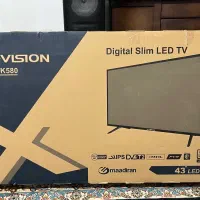 تلویزیون 43 اینچ ایکس ویژن مدل 43xk580