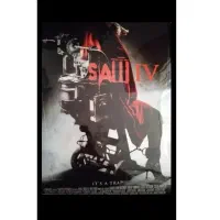 4 عدد پوستر فیلم saw  ابعاد 50 در 70 جنس گلاسه