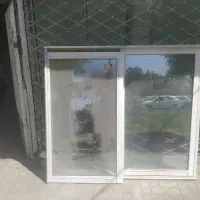 درب و پنجره آلومینیوم دوجداره  در حد نو.دست دوم