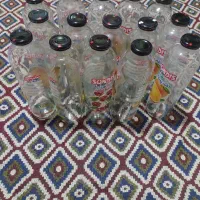 بطری شیشه ای آب میوه