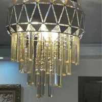 لوستر کریستالی زیبا