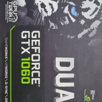کارت گرافیک (gtx1060 asus(6gig