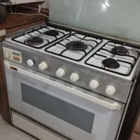 گاز فردار پنج شعله تهران گاز،فریزر هفت کشو سالم