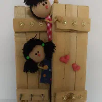 جاکلیدی چوبی
