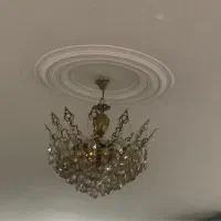 لوستر ۱۲ شعله کریستال