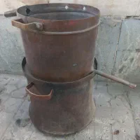 دیگ  دستگاه گلاب گیری
