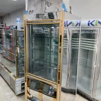 یخچال ایستاده ۹۰ سانتی  نما طلایی درحد نونو