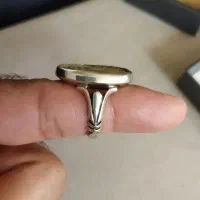 انگشتر نقره دست‌ساز صفوی