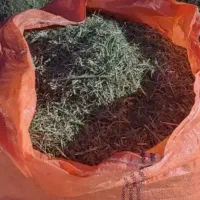 علف یونجه محلی خشک خرد شده و خرد نشده